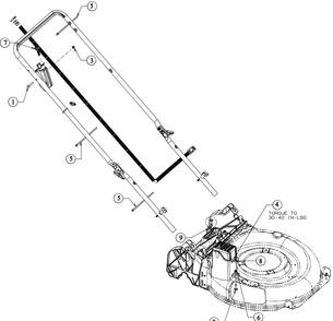 Electrical Hardware Diagram and Parts List for SC500EQ (12ACP2J6710)(2019) Cub Cadet Lawn Mower